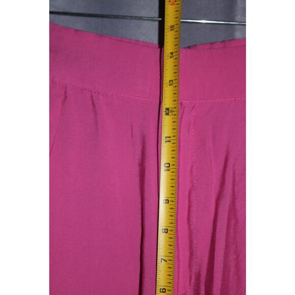 Zara Wide Leg Pink Trouser Size Large - Picture 3 of 8